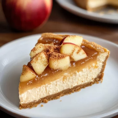 Apple Cider Cheesecake