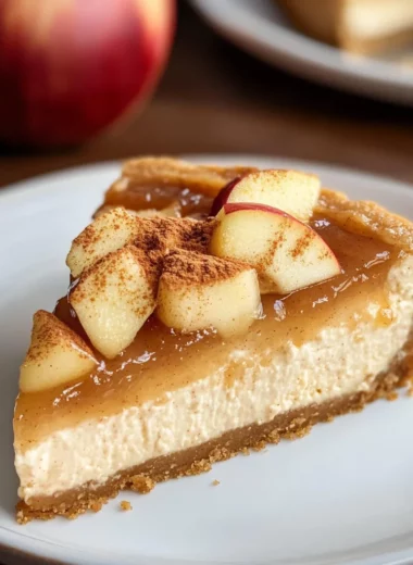 Apple Cider Cheesecake