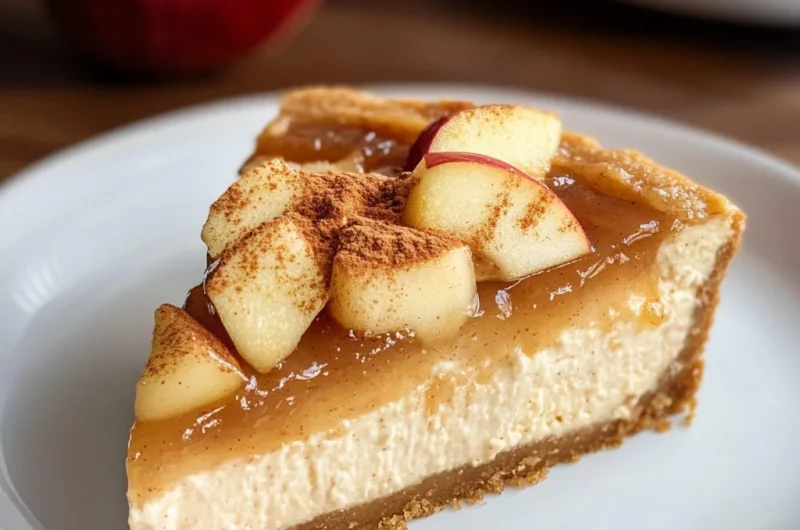 Apple Cider Cheesecake