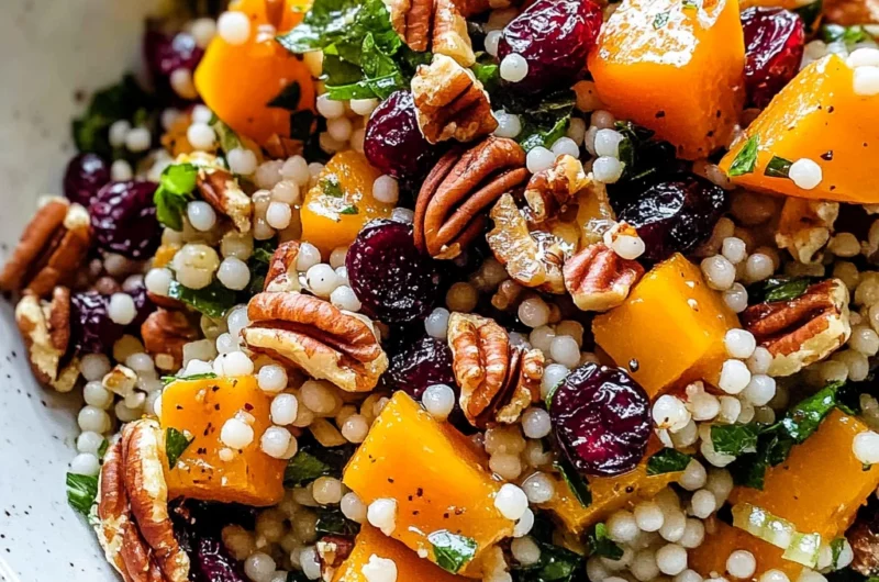 Autumn Pearl Couscous Salad