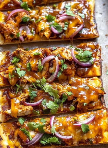 BBQ Chicken Flatbread