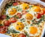 Baked Feta Eggs