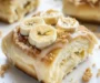 Banana Cream Sweet Rolls