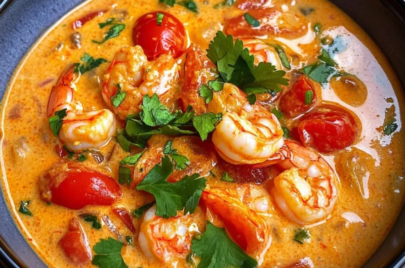 Brazilian Prawn Coconut Stew (Moqueca de Camarao)