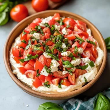 Bruschetta Dip: A Vibrant and Flavorful Appetizer to Delight Your Guests