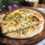 Cheese and Herb Stuffed Flatbread