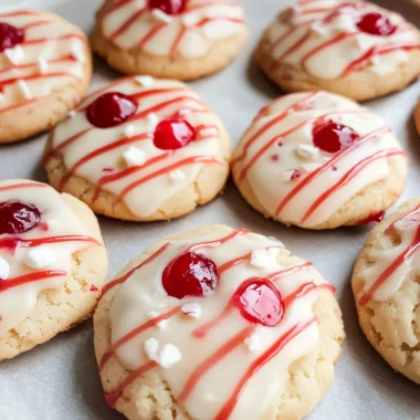 Cherry Almond Cookies
