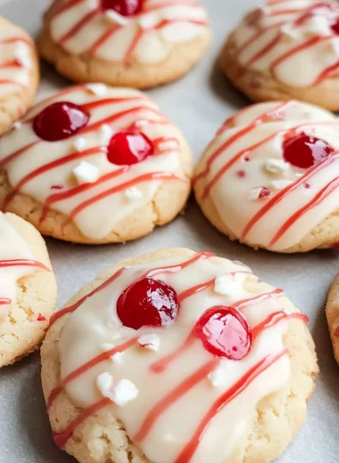 Cherry Almond Cookies
