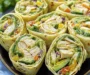 Chicken Avocado Salad Roll Ups