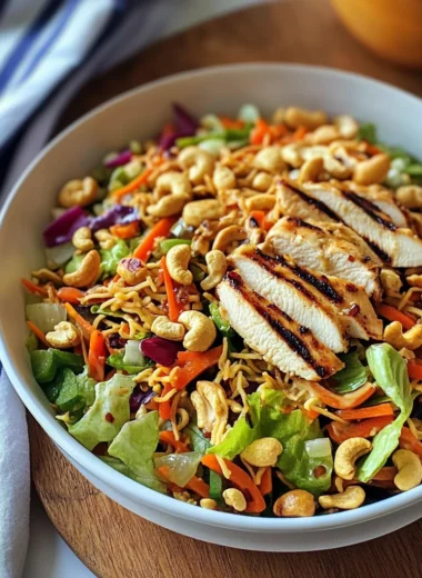 Chicken Cashew Crunch Salad: An Incredible Ultimate Recipe