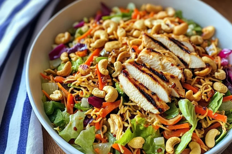 Chicken Cashew Crunch Salad: An Incredible Ultimate Recipe