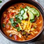 Chicken Tomato Rice Soup