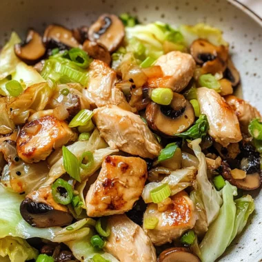 Chicken cabbage stir fry recipe