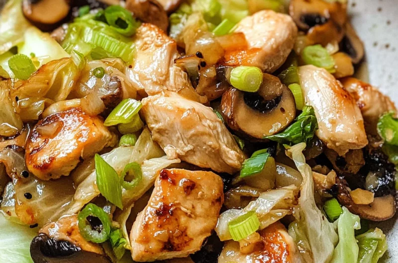 Chicken cabbage stir fry recipe
