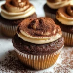 Chocolate Tiramisu Cupcakes