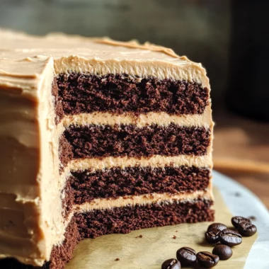 Coffee Chocolate Cake