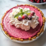 Cranberry Mousse Pie
