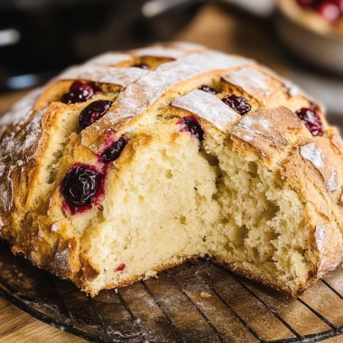 Cranberry Orange Irish Soda Bread