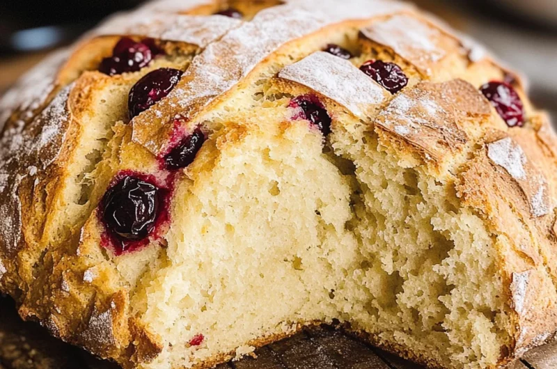 Cranberry Orange Irish Soda Bread