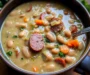 Creamy Bean Soup with Kielbasa