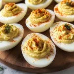 Creamy Horseradish Deviled Eggs