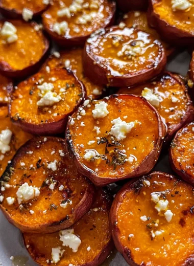 Delicious Honey Feta Sweet Potato Rounds Recipe for Any Meal