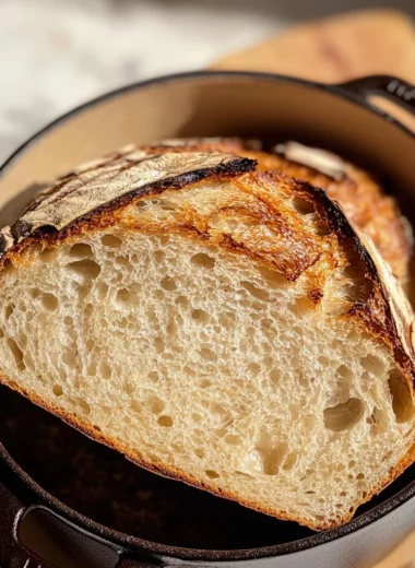 Dutch Oven Sourdough Bread (Master Recipe)