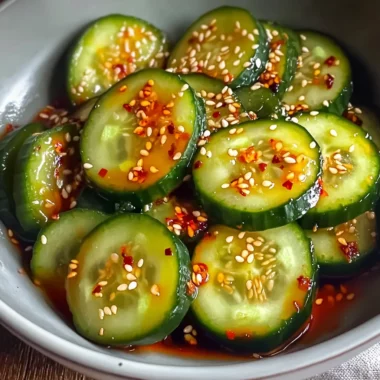 Easy Asian Cucumber Salad