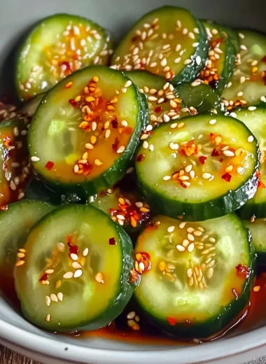 Easy Asian Cucumber Salad