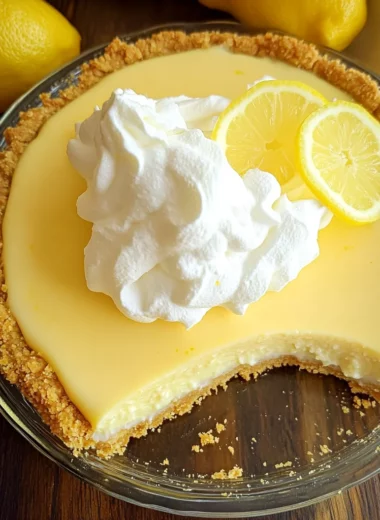 Easy Lemon Cream Pie