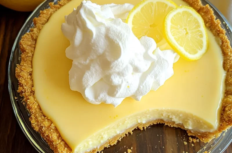 Easy Lemon Cream Pie