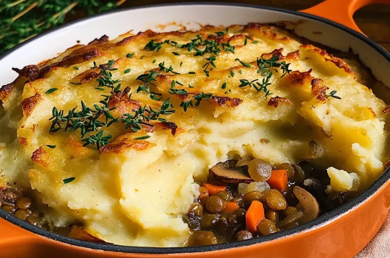 Gardener's Pie with Root Vegetable Mash