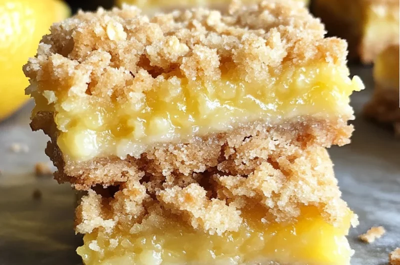 Homemade Lemon Crumb Bars