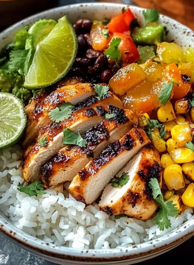 Honey Lime Chicken & Rice Bowls: An Incredible Ultimate Recipe
