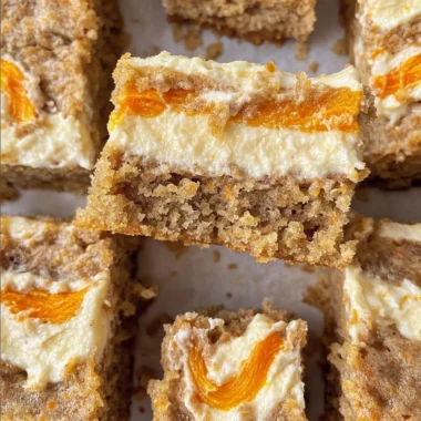 Irresistibly Indulgent Carrot Cake Cream Cheese Bars