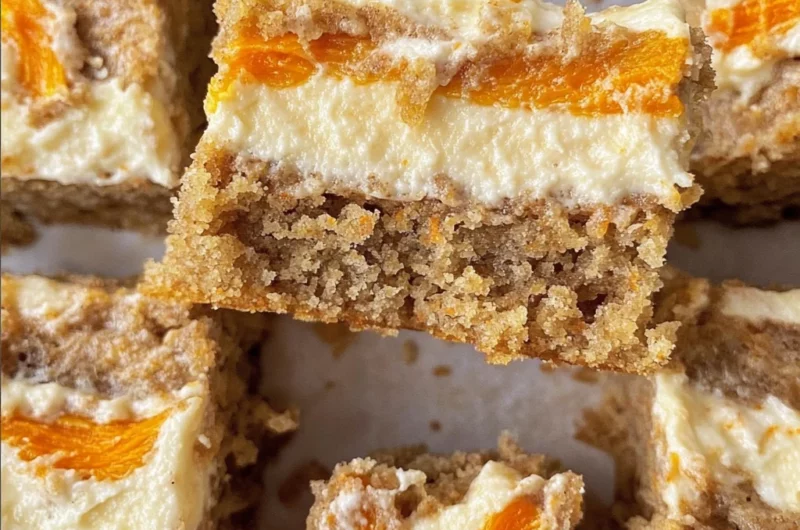 Irresistibly Indulgent Carrot Cake Cream Cheese Bars