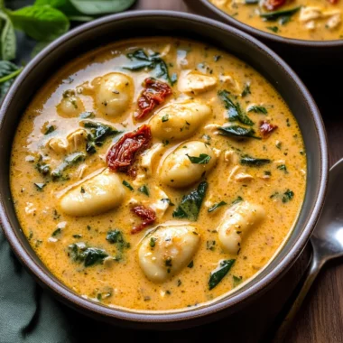 Italian Chicken Gnocchi Soup Recipe