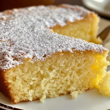 Italian Lemon Olive Oil Cake