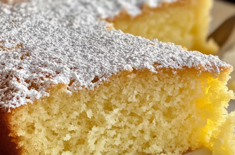 Italian Lemon Olive Oil Cake