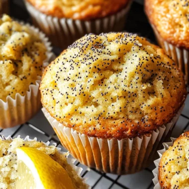 Lemon Poppy Seed Muffins Recipe