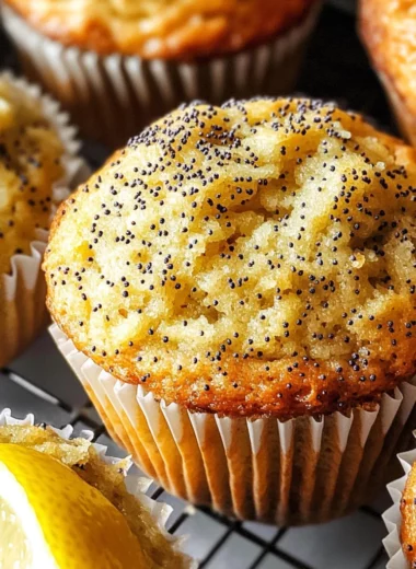 Lemon Poppy Seed Muffins Recipe