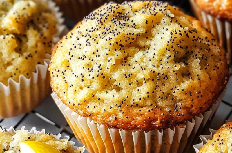 Lemon Poppy Seed Muffins Recipe