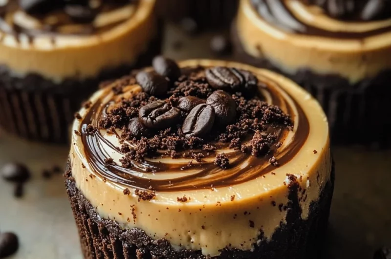 Mini Coffee Cheesecakes