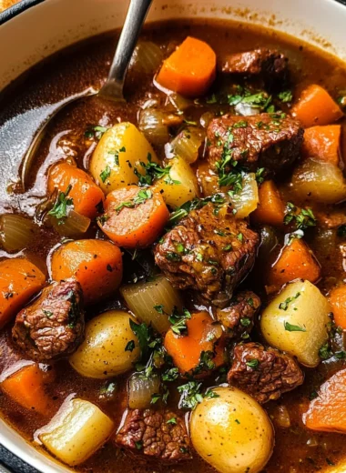 Old Fashioned Beef Stew