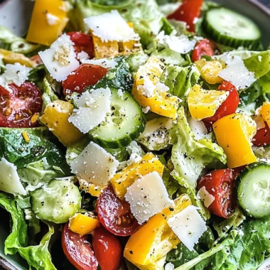 Parmesan Chopped Salad