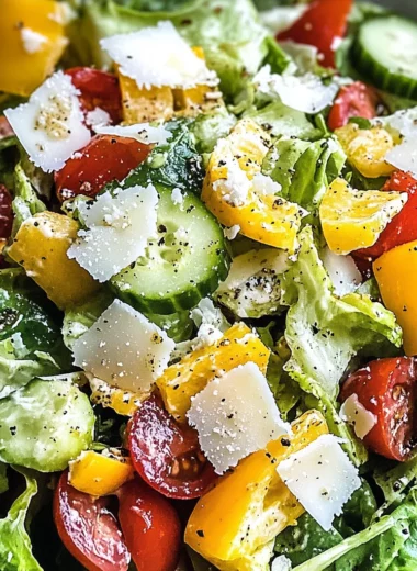 Parmesan Chopped Salad