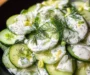 Polish Cucumber Salad {Mizeria}