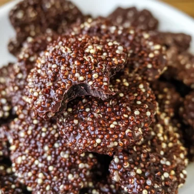 Quinoa Chocolate Crisps