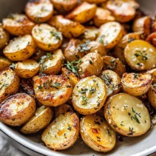 Crispy Roasted Baby Potatoes