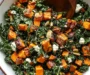 Roasted Sweet Potato Kale Salad